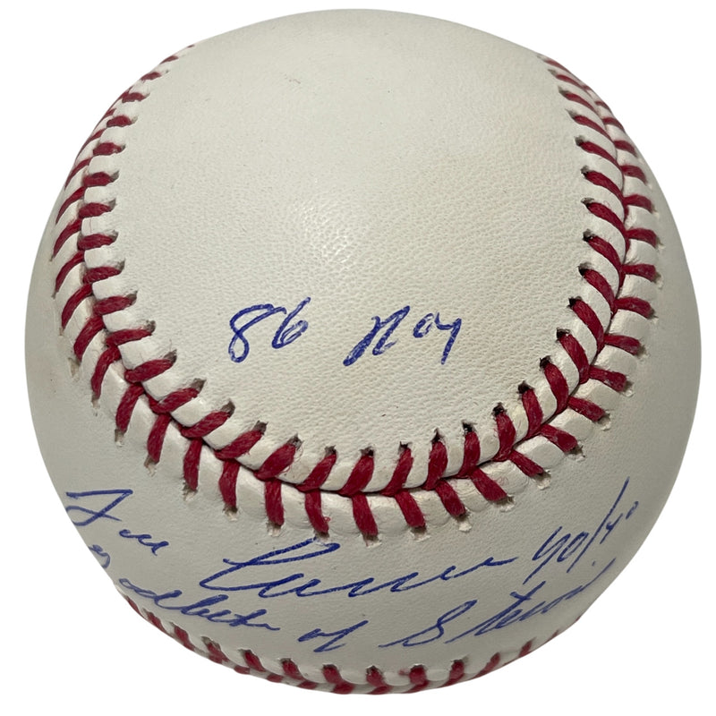 Jose Canseco Signed Official Major League Baseball with 4 Inscriptions
