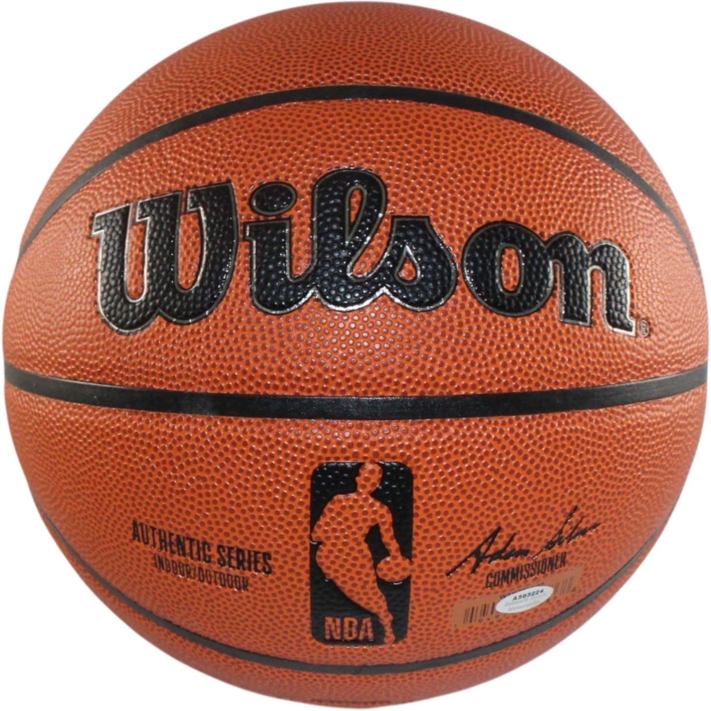 David Thompson Signed Denver Nuggets Wilson Basketball HOF 96