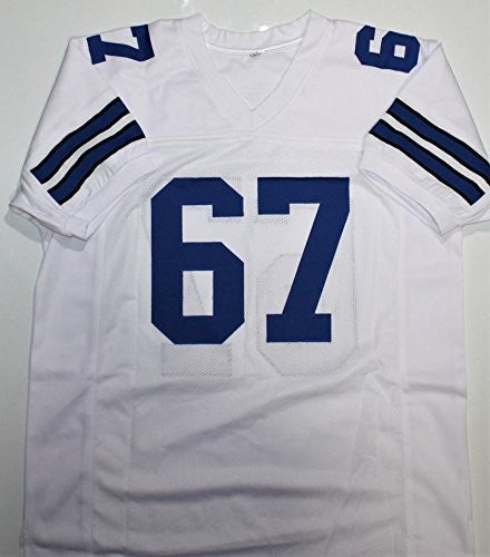 Russell Maryland Autographed White Custom Football Jersey