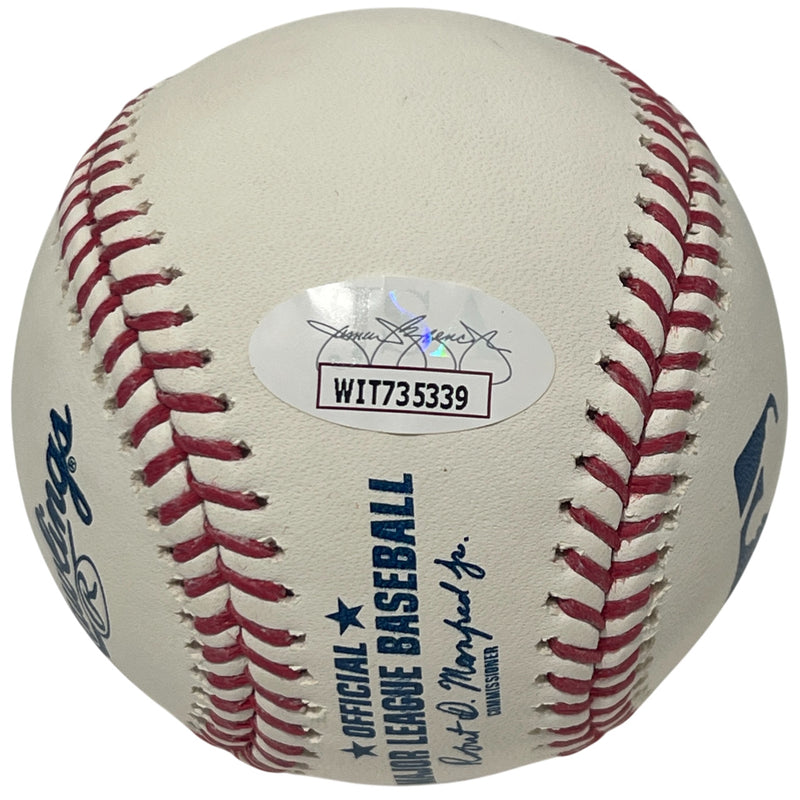 Domingo German Signed Yankees Official MLB Baseball "SUNDAY" Inscription JSA