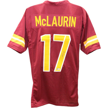 Terry McLaurin Signed Pro Style Maroon Football Jersey (Beckett BAS)