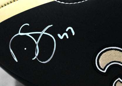 Darren Sproles Signed New Orleans Saints Black Logo Football