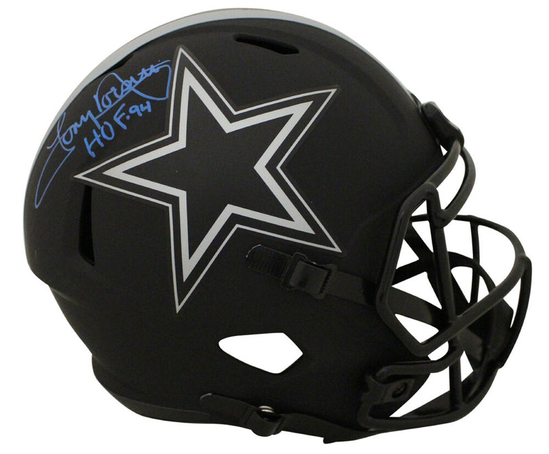 Tony Dorsett Signed Dallas Cowboys Full Size Eclipse Helmet HOF Inscribed