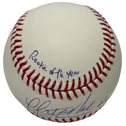 Thomas Ian Nicholas Signed ROMLB Baseball (Rookie of the Year Quote) BAS