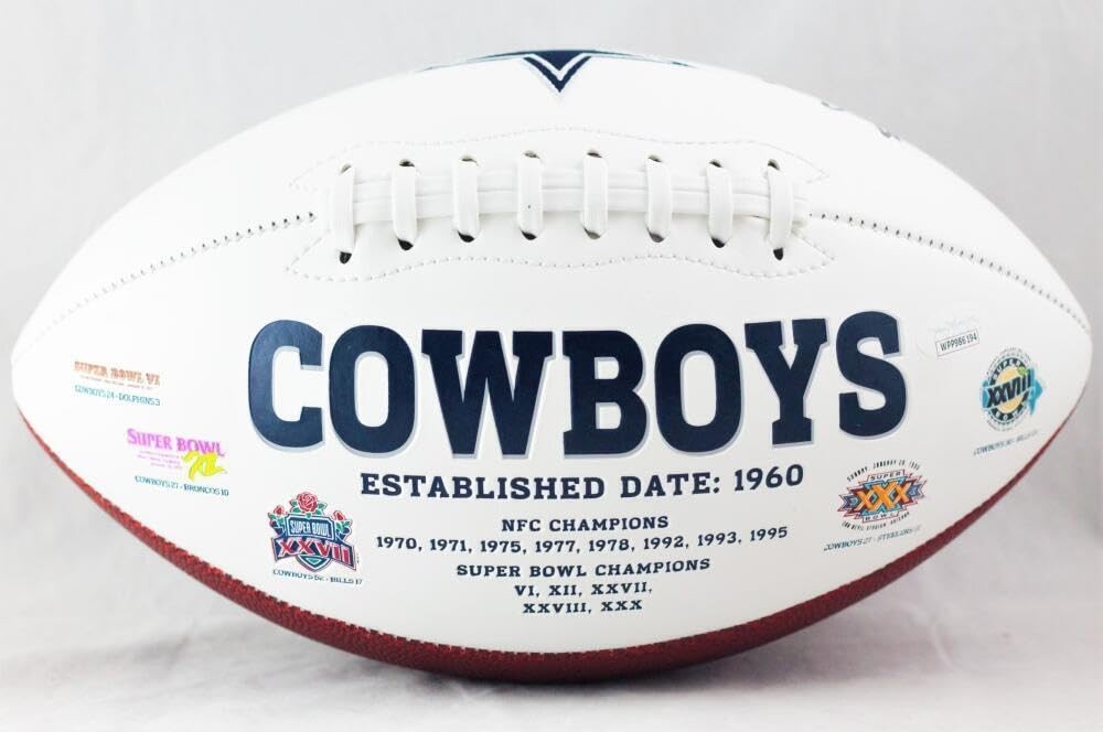 Amari Cooper Autographed Dallas Cowboys Black Logo Football