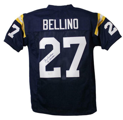 Joe Bellino Signed Navy Midshipmen Custom Football Jersey