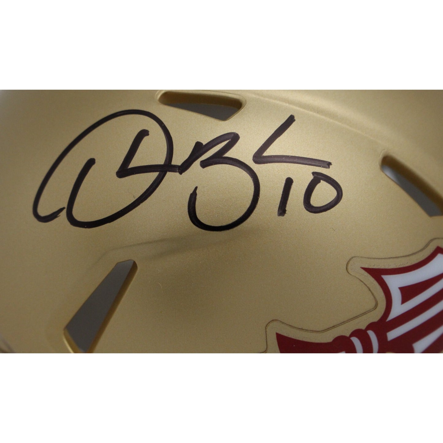 Derrick Brooks Signed Florida State Seminoles Mini Helmet