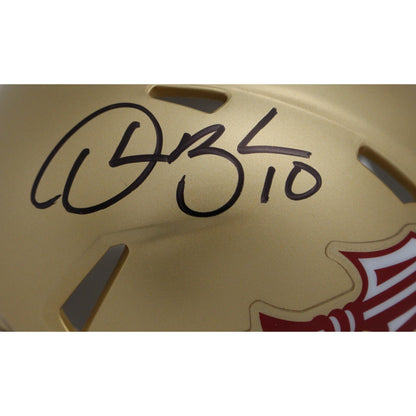 Derrick Brooks Signed Florida State Seminoles Mini Helmet