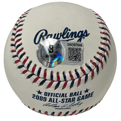 Yadier Molina Signed 2009 MLB All Star Game Baseball - Beckett BAS