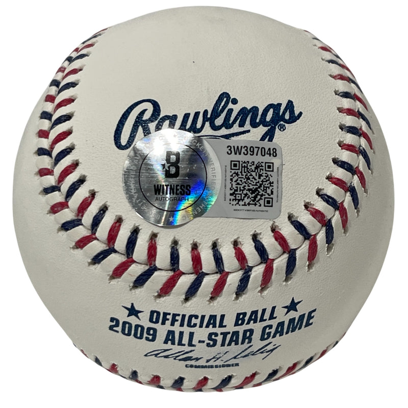 Yadier Molina Signed 2009 MLB All Star Game Baseball - Beckett BAS