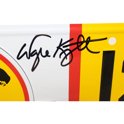 Wayne Knight Signed Jurassic Park License Plate Beckett COA