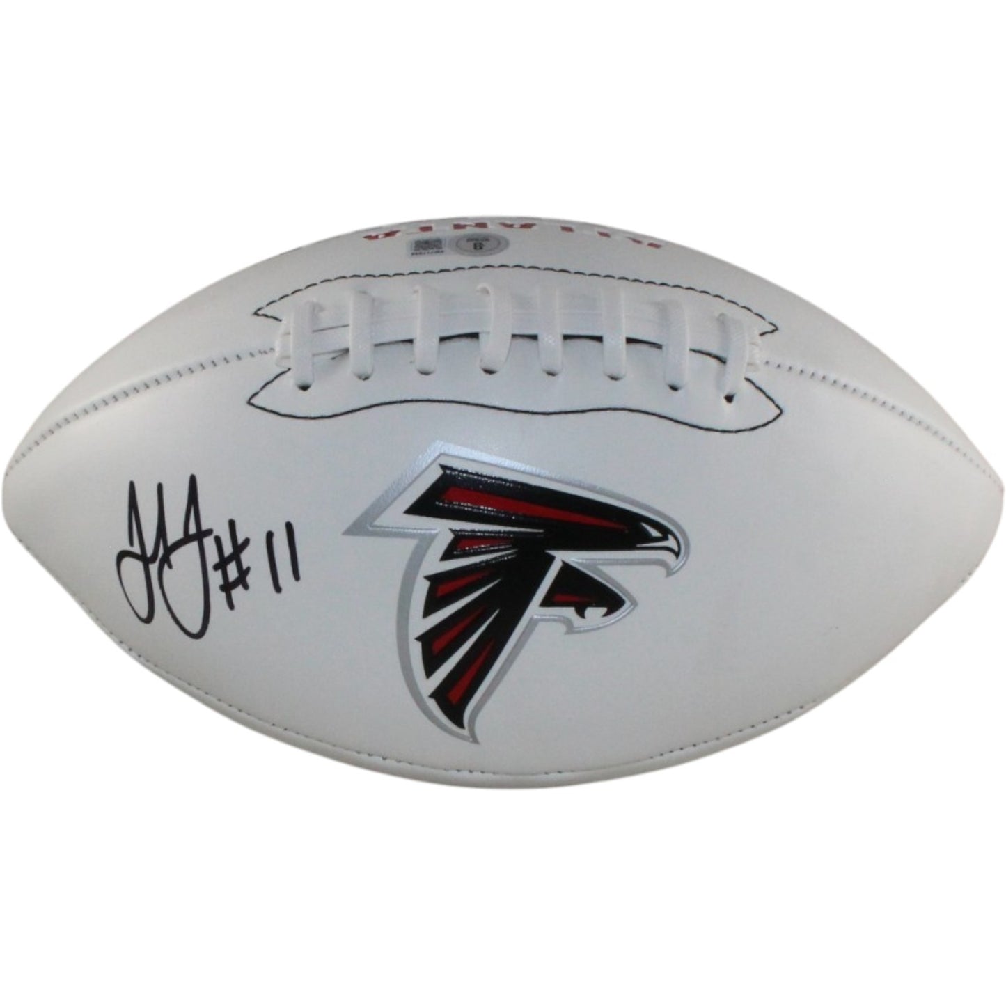 Julio Jones Autographed Atlanta Falcons Logo Football