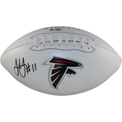 Julio Jones Autographed Atlanta Falcons Logo Football