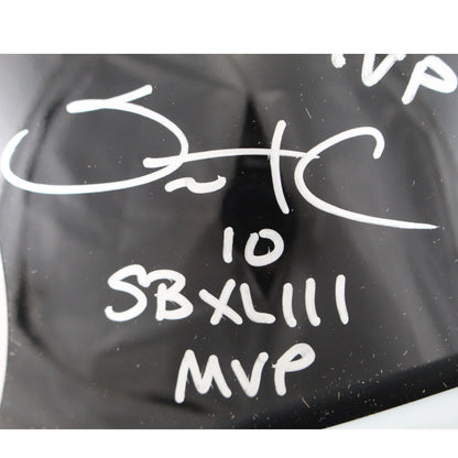 Harris, Bradshaw, Swann, Ward & Holmes Signed Steelers VSR4 Helmet