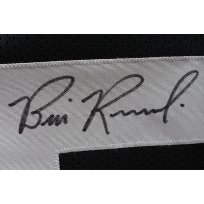 Bill Romanowski Autographed Pro Style Black Jersey (Beckett Witness)