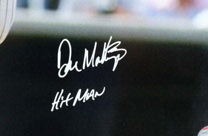 Don Mattingly Signed New York Yankees 16x20 Photo - "Hit Man" Inscription