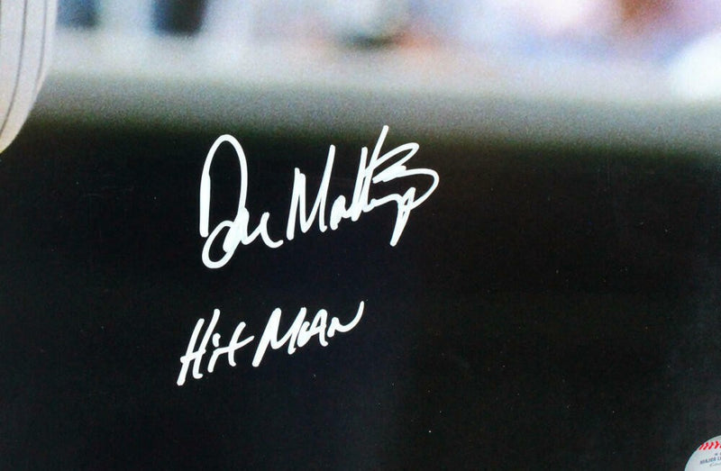 Don Mattingly Signed New York Yankees 16x20 Photo - "Hit Man" Inscription