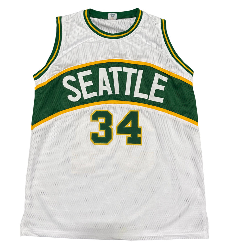 Xavier McDaniel Autographed Seattle SuperSonics Custom Jersey