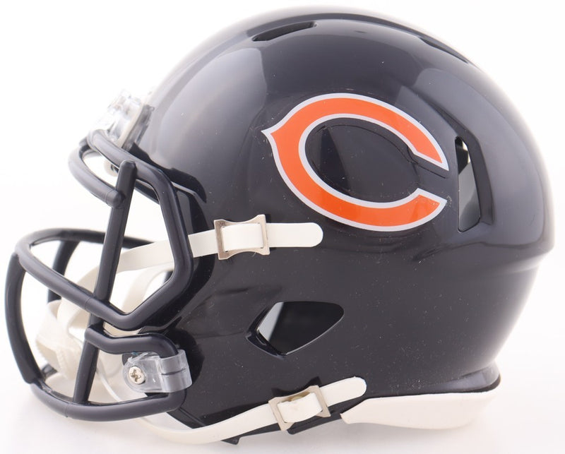 Mike Singletary Chicago Bears Autographed Mini Helmet (JSA COA)