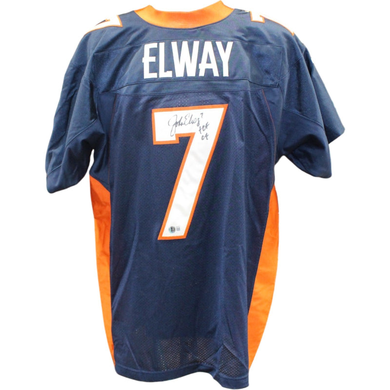 John Elway Signed Denver Broncos Nike Jersey (HOF Inscription)