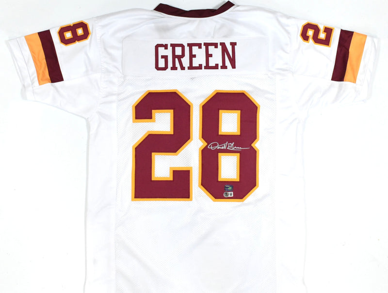 Darrell Green Autographed White Custom Jersey