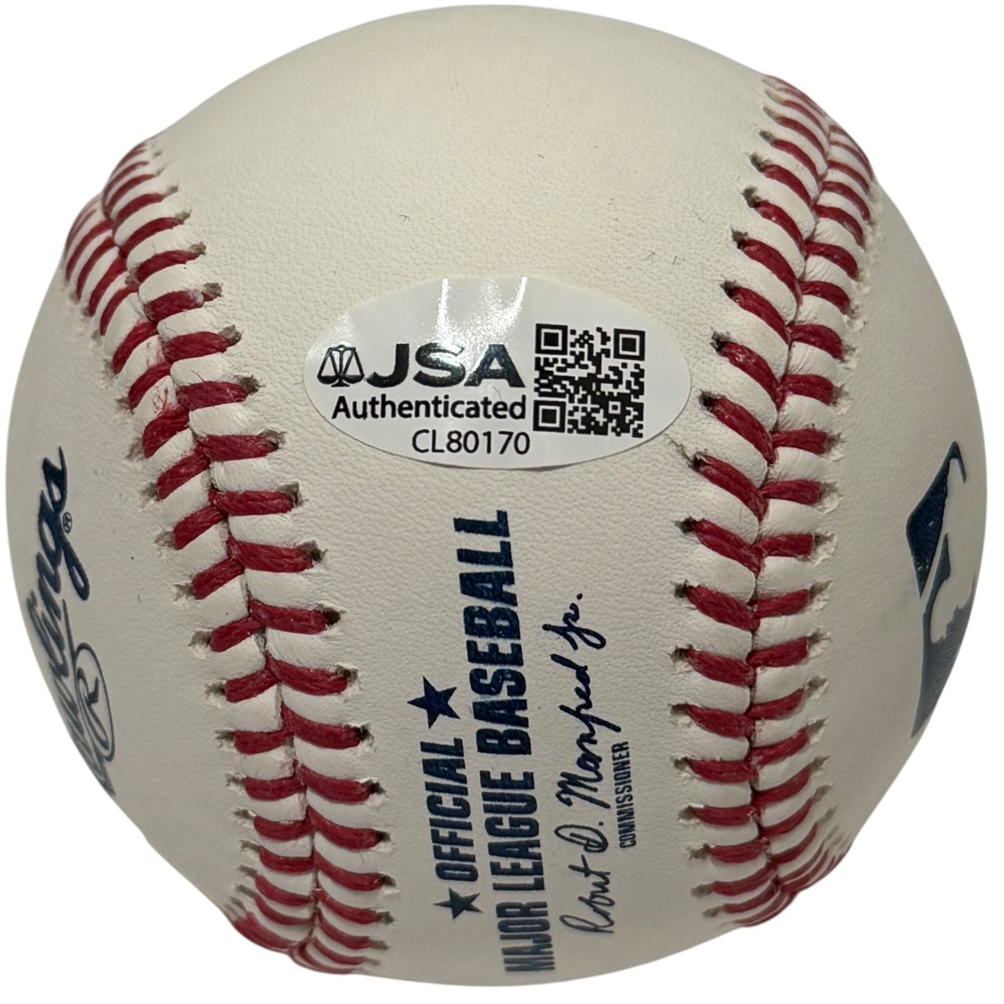 Johnny Bench Signed Official Major League Baseball Reds HOF 1989 JSA