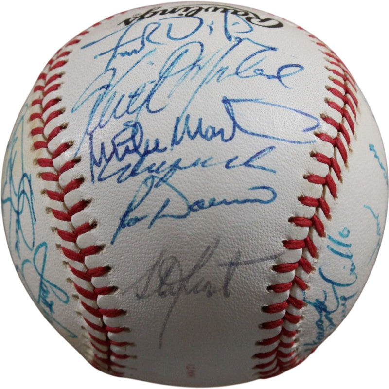 Ryne Sandberg & Dennis Eckersley 1986 Chicago Cubs Team Signed Baseball