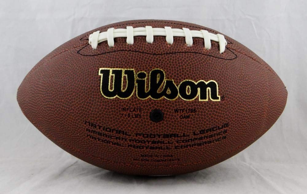 Sony Michel Autographed Wilson Super Grip Football