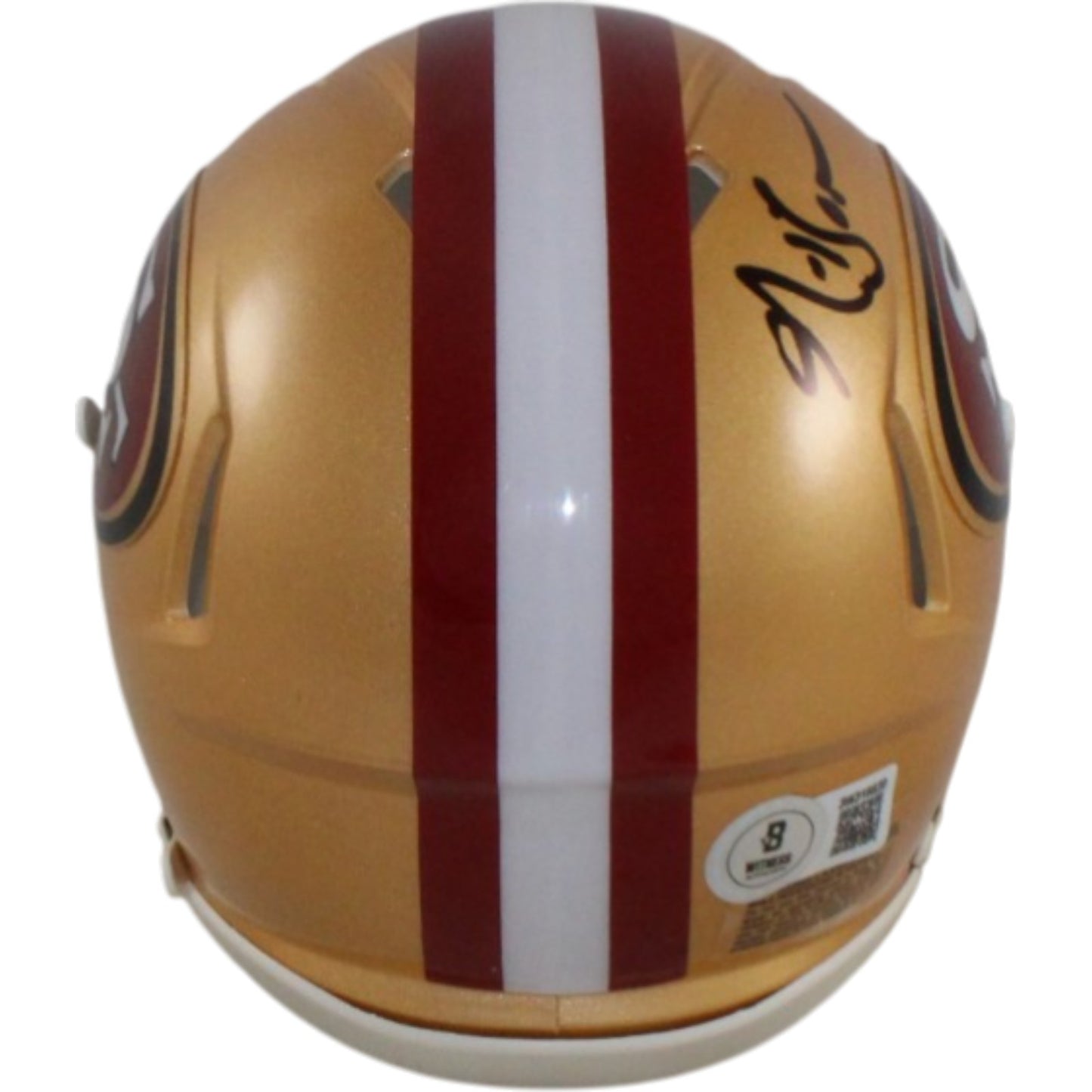 Patrick Willis & NaVorro Bowman Signed San Francisco 49ers Mini Helmet