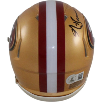 Patrick Willis & NaVorro Bowman Signed San Francisco 49ers Mini Helmet