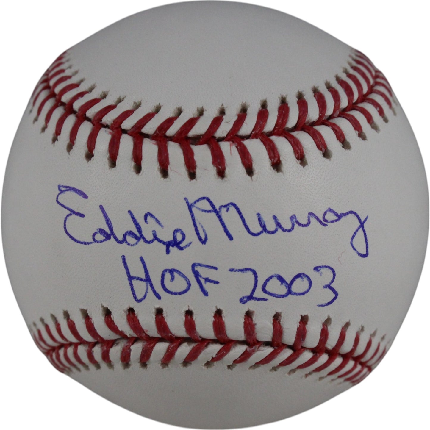 Eddie Murray Autographed Baltimore Orioles OML Baseball HOF