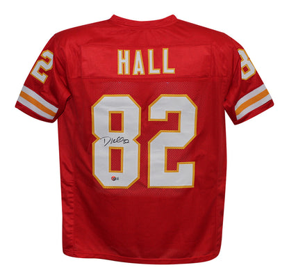 Dante Hall Autographed Kansas City Chiefs Style Jersey