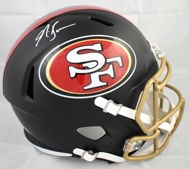 NaVorro Bowman Signed San Francisco 49ers Full Size Rivalries Speed Helmet