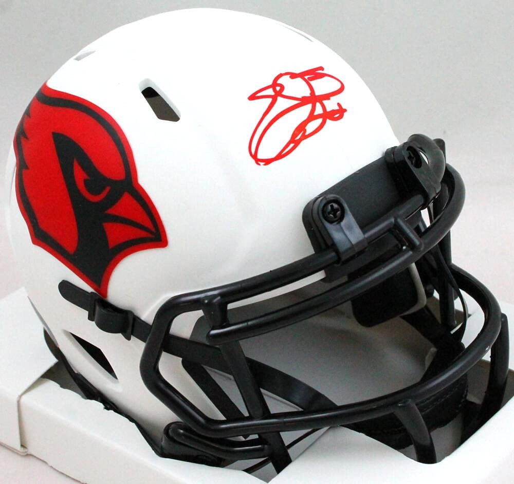 Emmitt Smith Signed Arizona Cardinals Lunar Speed Mini Helmet
