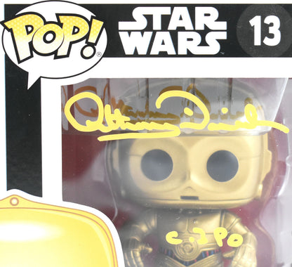 Anthony Daniels Signed C-3PO Funko Pop #13 Star Wars