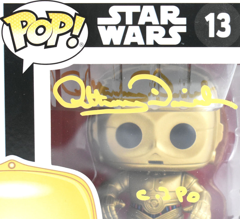 Anthony Daniels Signed C-3PO Funko Pop #13 Star Wars