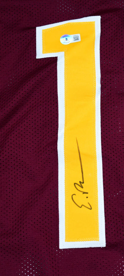 Emmanuel Forbes Jr. Autographed Maroon Custom Jersey