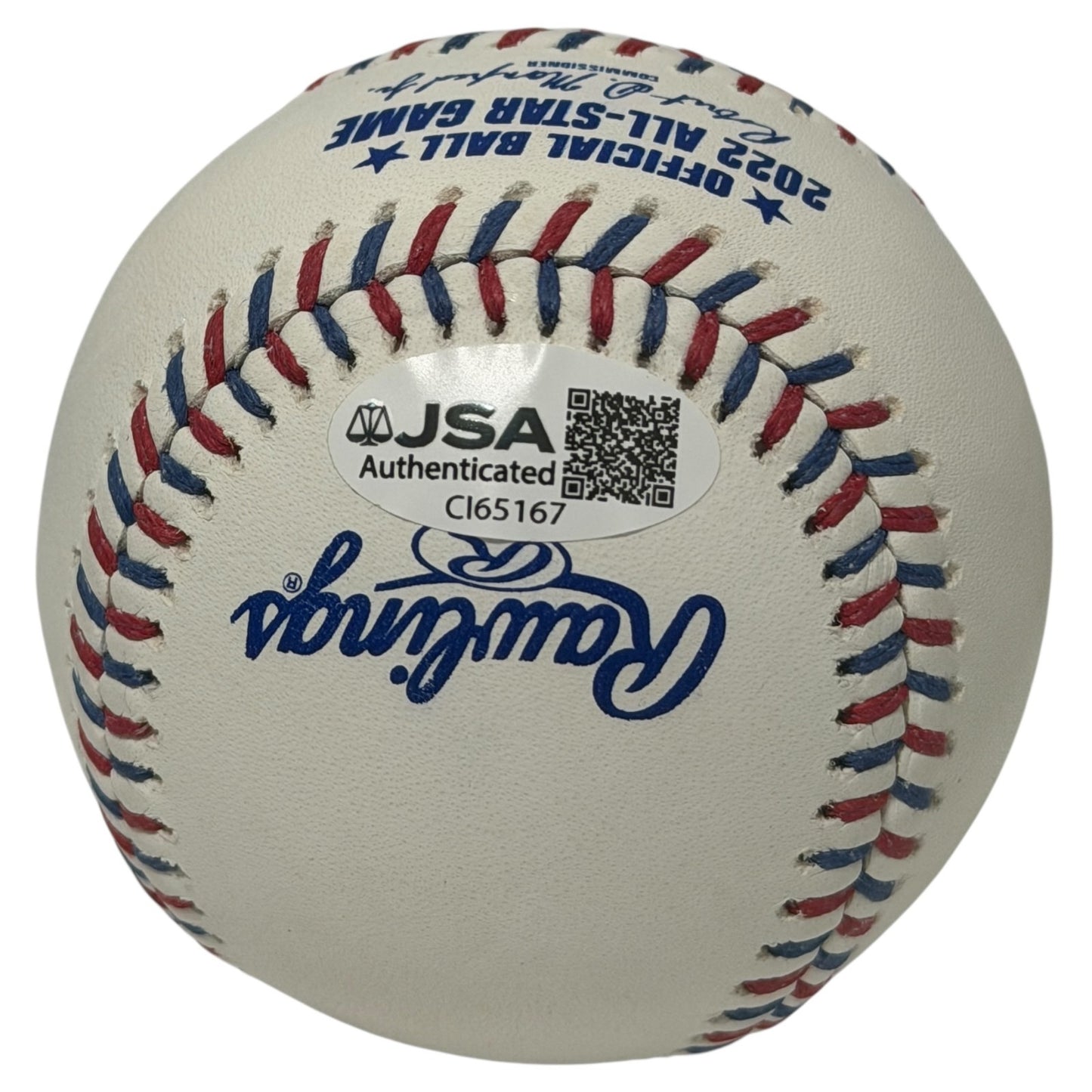 Luis Arraez Signed 2022 All-Star Game Baseball (JSA COA)