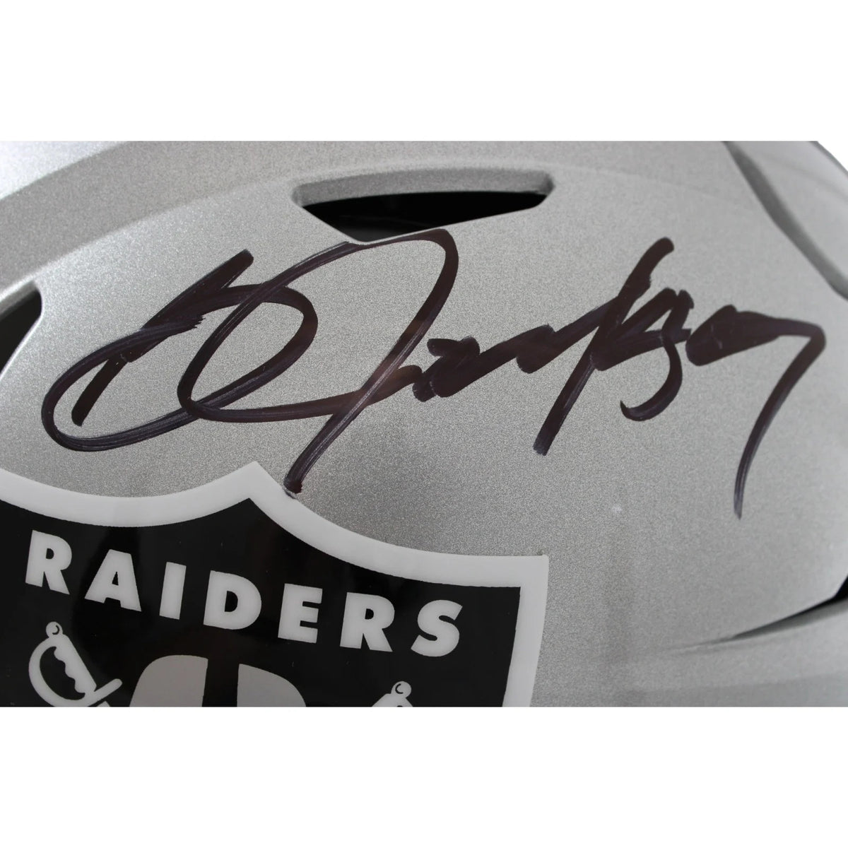 Bo Jackson Autographed Las Vegas Raiders Authentic SpeedFlex Helmet