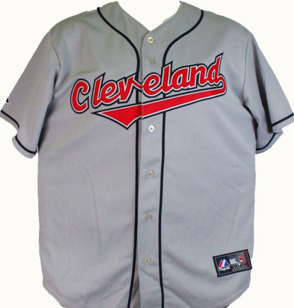 Shane Bieber Signed Cleveland Indians Grey Majestic Jersey
