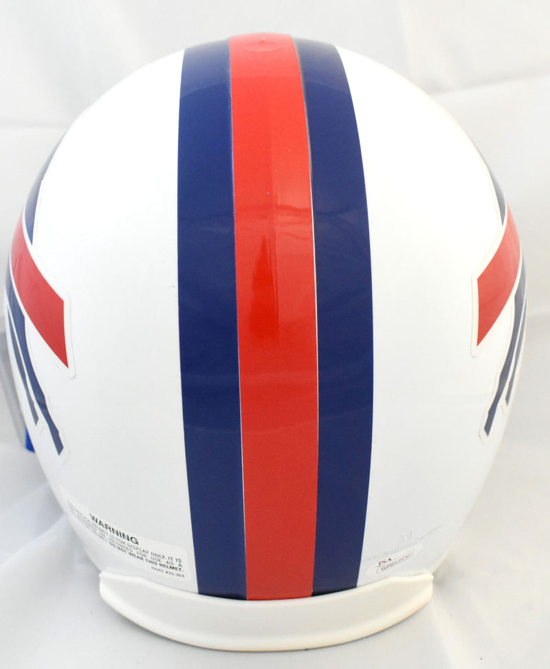O.J. Simpson Signed Buffalo Bills Full Size Helmet with HOF Inscription