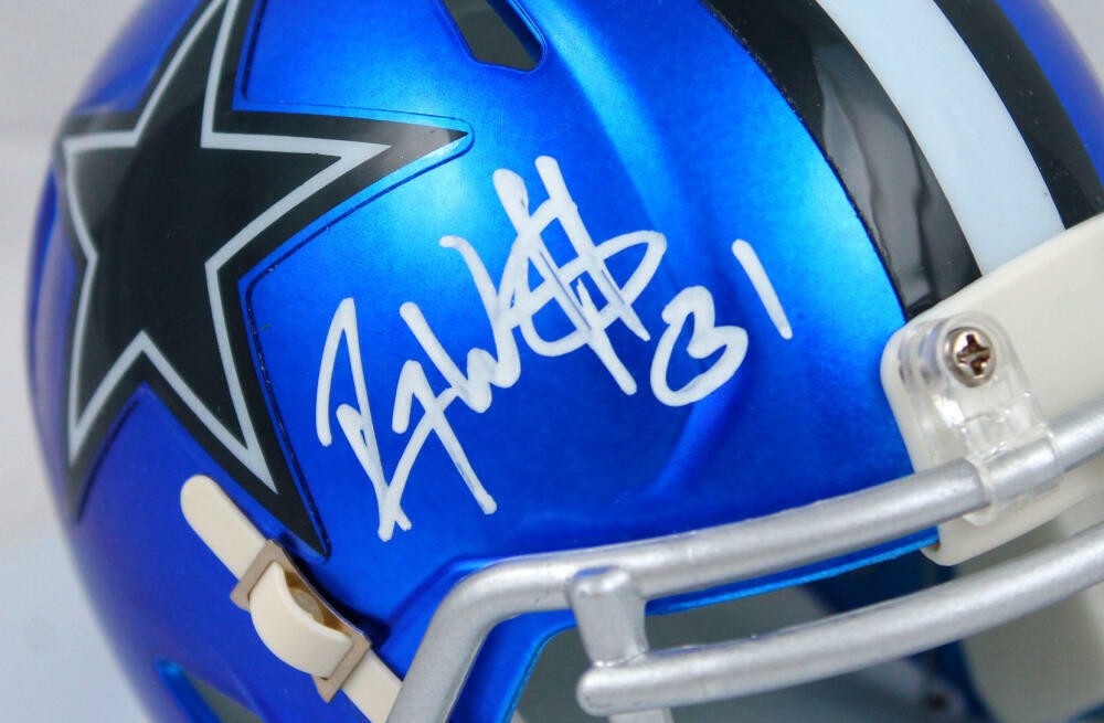 Roy Williams Signed Dallas Cowboys Flash Speed Mini Helmet