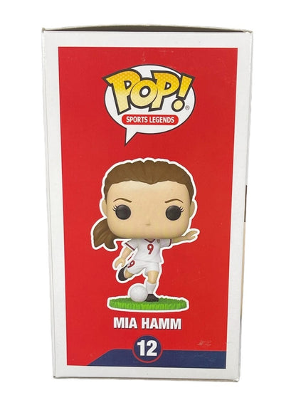 Mia Hamm Signed USA Soccer Funko Pop #12 (Beckett COA)