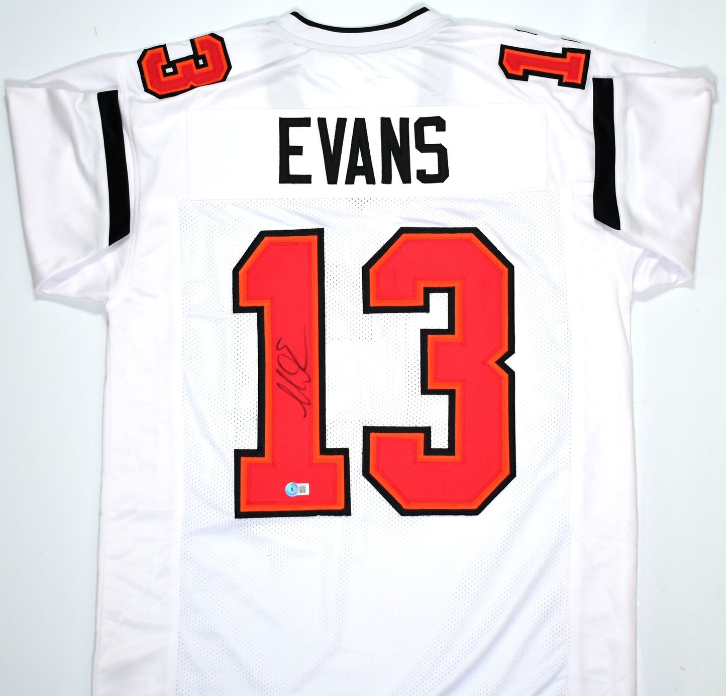 Mike Evans Autographed Tampa Bay Buccaneers Custom White Jersey