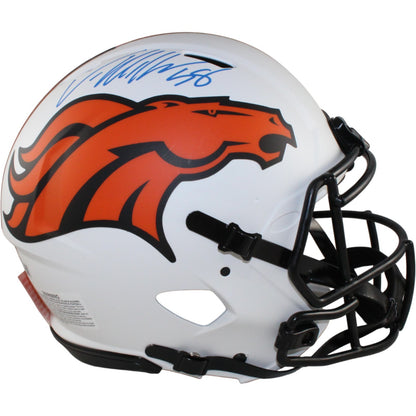 Von Miller Denver Broncos Autographed Authentic Lunar Full Size Helmet