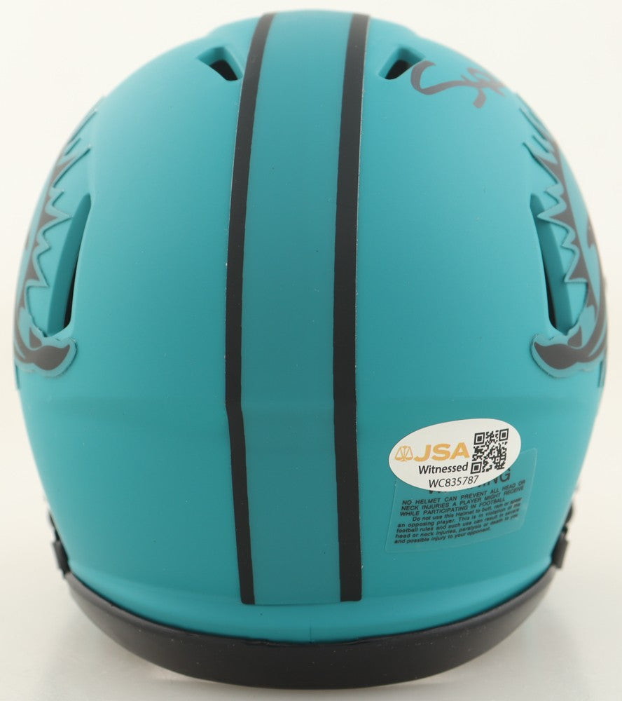 Mark Duper Signed Miami Dolphins Rave Speed Mini Helmet