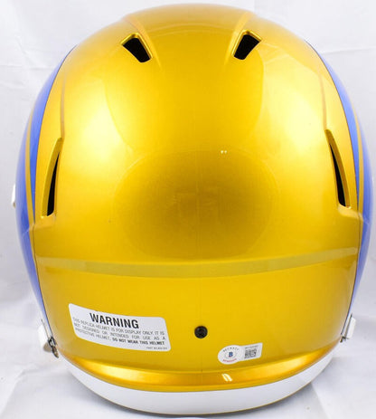 Kurt Warner Signed Rams Full Size Flash Speed Helmet