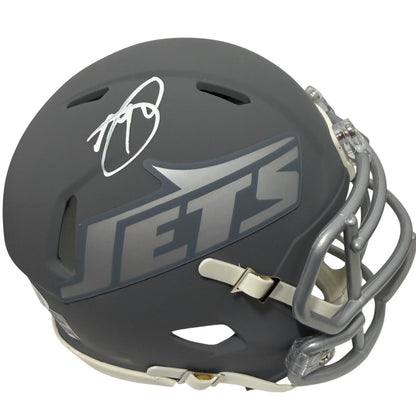 Minkah Fitzpatrick Signed New York Jets Slate Mini Helmet