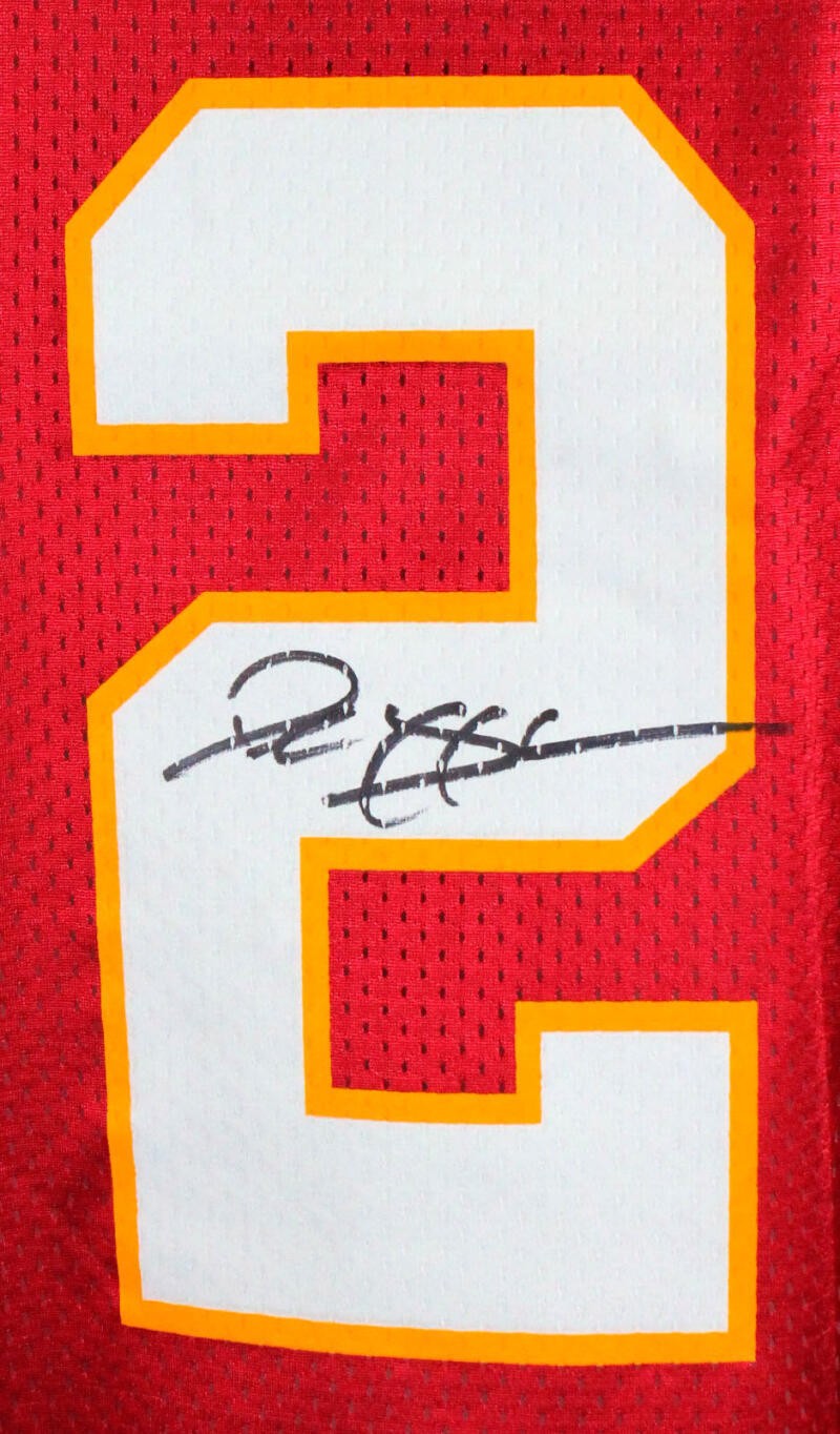 Deion Sanders Autographed Florida State Seminoles Garnet Jersey