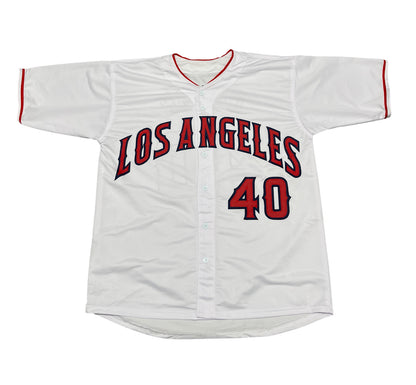 Bartolo Colon Signed Los Angeles Angels Custom Jersey (2005 AL Cy Young)